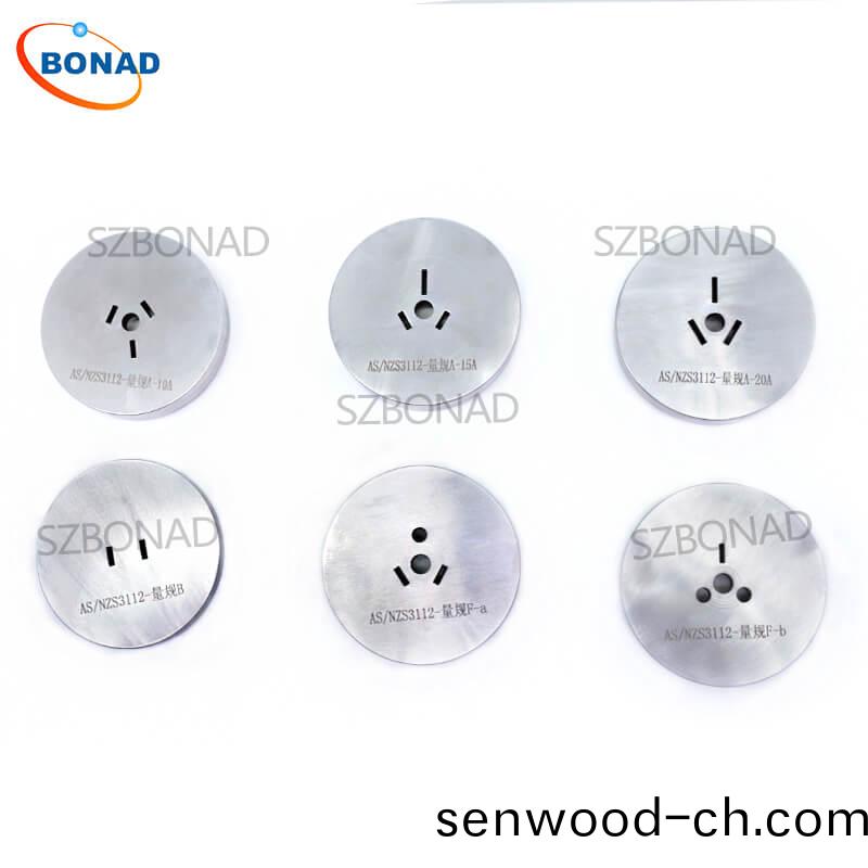 AS/NZS3112 / BS1363-2 / VDE0620 Australian New Zealand Plug Socket Gauge